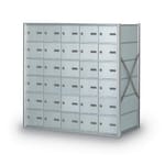 View Rear Loading 30-Door Horizontal Mailbox